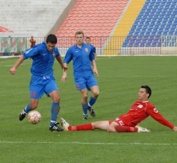 FC Bihor a câştigat amicalul cu FC Silvania